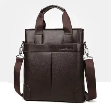 다크 브라운 숄더백 합성 피혁