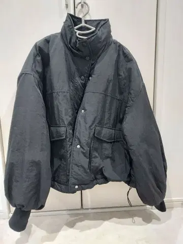 mysty woman 소매 볼륨 블루종