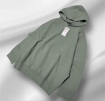 빅 사이즈! 택 포함 새상품 23구 비스코스/스트레치 후드티 니트 44