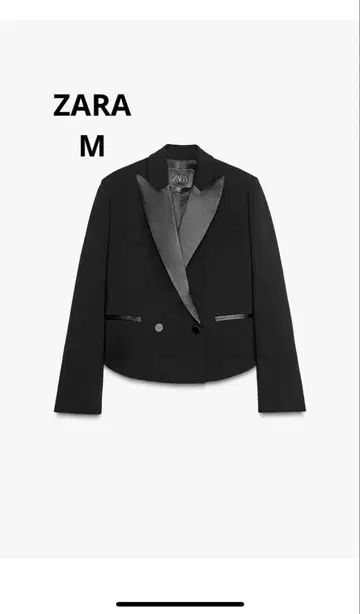 ZARA 블랙 테일러드 자켓 XS (S~M 사이즈 착용 가능)