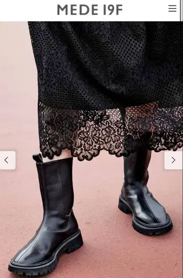 23.5 사이드 고어 부츠 mede19f