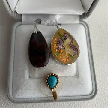 내추럴 스톤 펜던트 탑