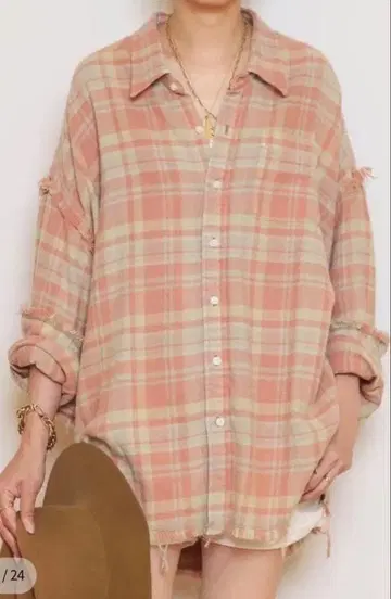 새상품 R13 SHREDDED SEAM DROP NECK