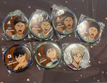 하이큐 세가 캔뱃지 세트