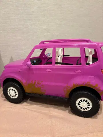 즉시 구매 OK Barbie 4인승 SUV 자동차