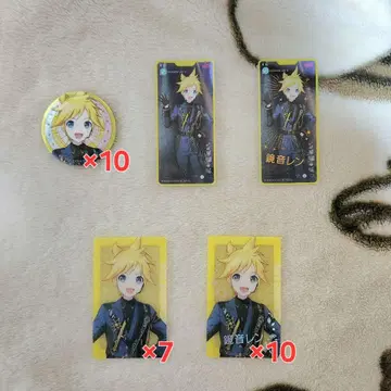 프로세카 렌 앙스타 캔뱃지 에피카 메모스테 금박