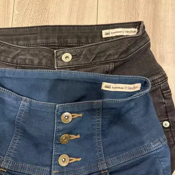 헤더 ISKO 스트레치 하이웨스트 스키니 데님 2개