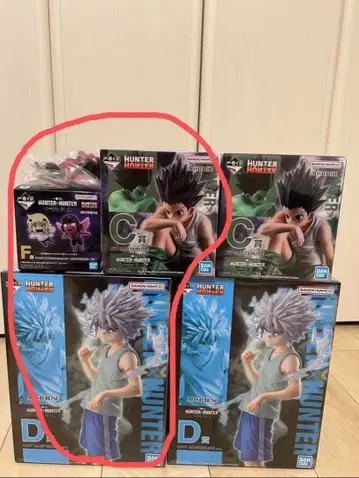 HUNTER x HUNTER 제일복권 피규어 C, D, F상 묶음 판매!