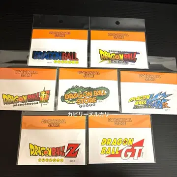 드래곤볼 스토어 드래곤볼 클리어 스티커 로고