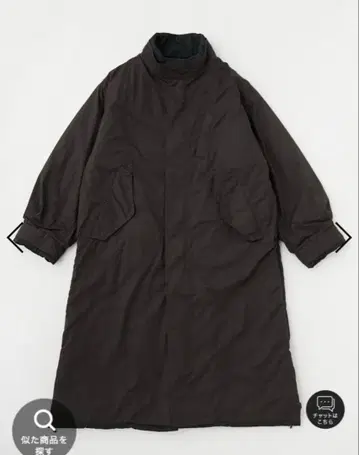 [ MOUSSY ] 리버서블 푸퍼 롱 코트