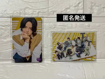 timelesz 키쿠치 후마 테라니시 타쿠토 트레이딩 카드