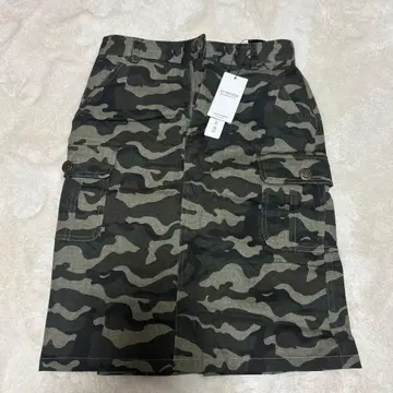 CECIL McBEE 카모 패턴 타이트 스커트 S