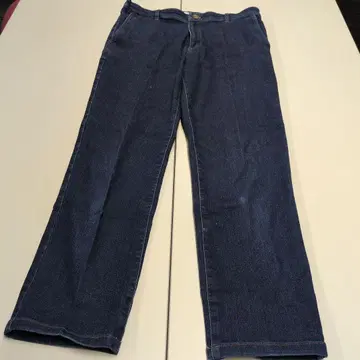 Mademoiselle NON NON 스트레이트 데님 다크 블루