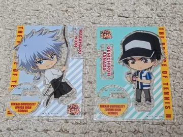 신 테니스의 왕자님 직장 체험 아크릴 스탠드 니오 & 유키무라 2개 세트