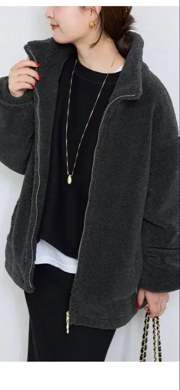 울 콤보 아 스탠드 코쿤 블루종 그레이