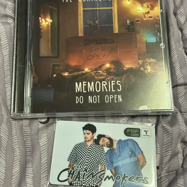 체인스모커 chain smockers memories cd 앨범 캐시비