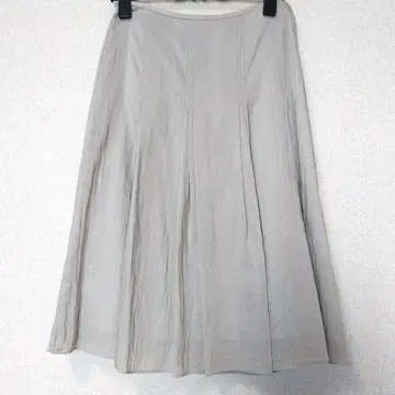 TRANS WORK 플레어 스커트 40 그레이