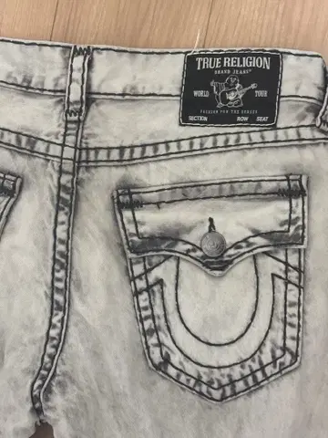 레어 TRUE RELIGION 조이 슈퍼 티