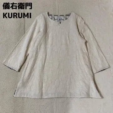 기우에몬 KURUMI 튜닉 화이트 쿠루메가스