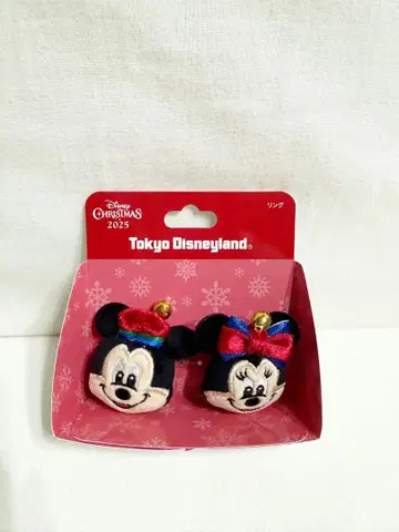 미키&미니 세트 크리스마스 반지 2025 페어