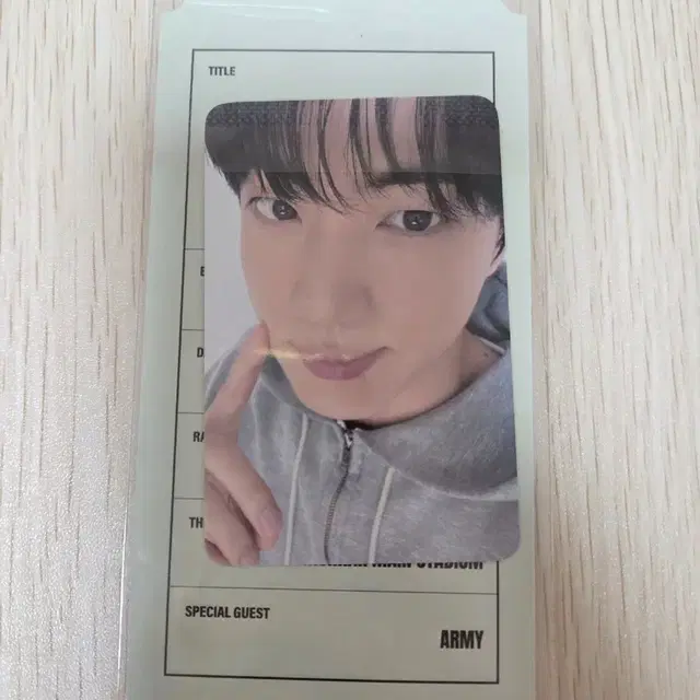 런석진 포토카드 팝니다!