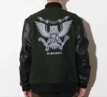 SUBCIETY 바시티 자켓
