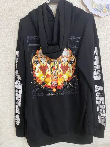 초텐쨩 초절정 최애 천사 후드티 L 사이즈