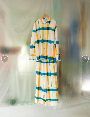 PAMM 투명한 공기 체크 파자마 L