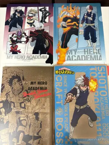 [ 히로아카 ] 팜플렛 클리어 파일 4종 세트 묶음 판매