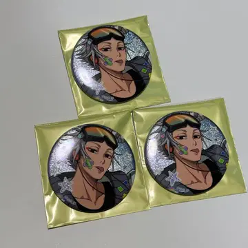 사카모토 데이즈 데코라 락 캔뱃지 3개 세트