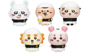 치이카와 (먼작귀) 라멘 미니 소프트 비닐 피규어 5개 세트