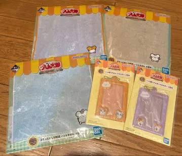 제일복권 꼬마햄찌 핸드 타월 3종 카드 홀더 2종