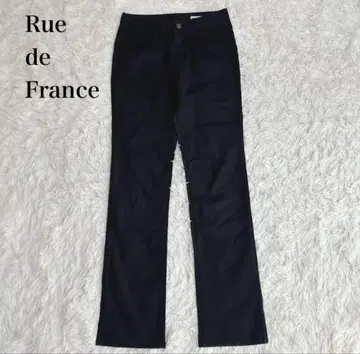 뤼 드 프랑스 치노 팬츠 슬림 레그 캐주얼 머신 워셔블 돌려입기 무지