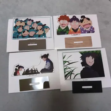 아크릴 스탠드 4개 세트 닌타마 란타로 닥타케 닌자대 최강의 군사