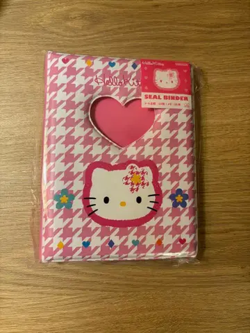 헬로키티 카오하나 씰 바인더 미개봉