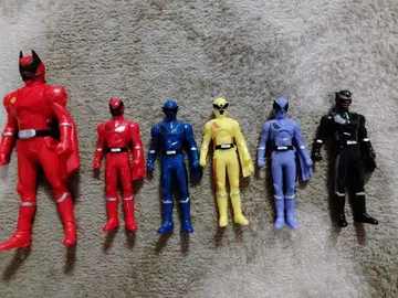 슈퍼전대 히어로 오사마전대 킹오거 피규어 세트 6개