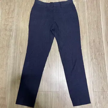 투모로우랜드 인디고 팬츠 슬랙스 파랑 네이비 48 M 일본제