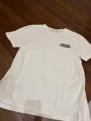 Alexander McQueen 화이트 자수 T셔츠