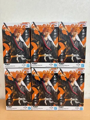 BLEACH Grandista 쿠로사키 이치고 피규어 6개 세트