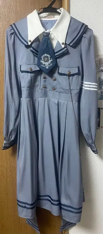 amavel 밀리터리 원피스 세일러풍