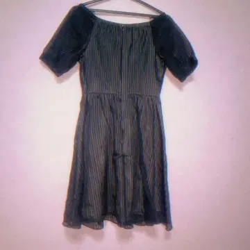 체크 무늬 반팔 원피스 클래식 로리타 내추럴 로리타