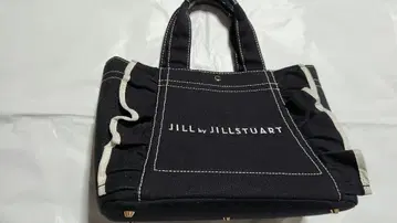 JILL BY JILLSTUART 프릴 토트 블랙