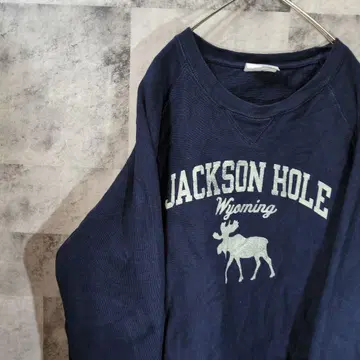 챔피온 맨투맨 트레이닝복 네이비 S A30,14