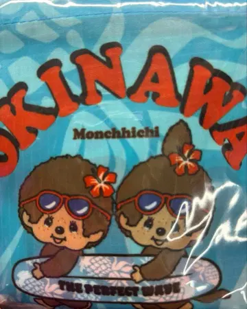 몽치치 오키나와 한정판 에코백 블루 [새상품]