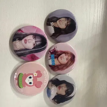 TWICE 모모 캔뱃지 세트
