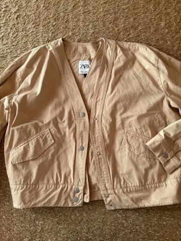 ZARA 노카라 자켓 베스트 포함