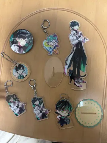 늑대 게임 신무라 코우 아크릴 스탠드 캔뱃지 아크릴 키링