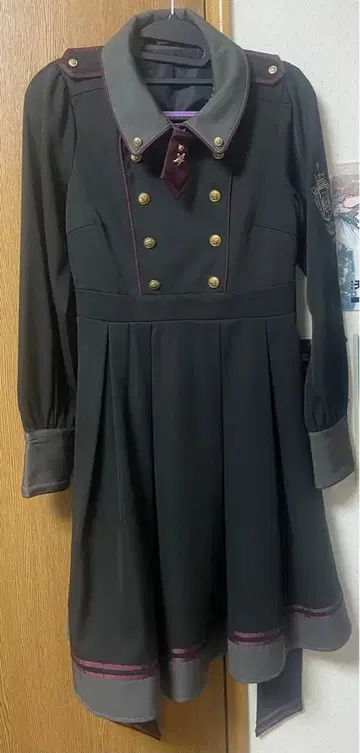 amavel 밀리터리 원피스 긴팔