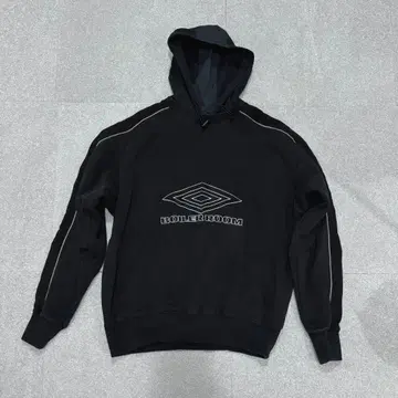 [ BOILER ROOM x UMBRO ] 후드 후드티 블랙