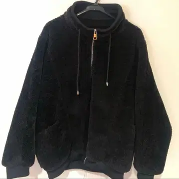 새상품급 오버 사이즈 플리스 블루종 ZARA trf